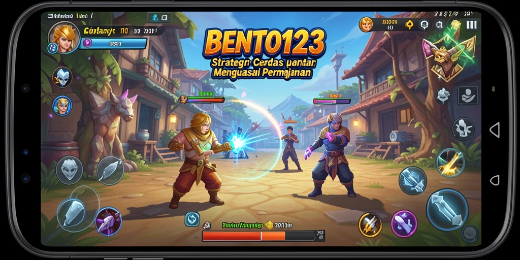 Tampilan gameplay mendebarkan di BENTO123 dengan aksi strategi.
