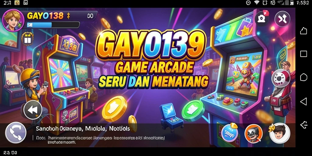 Tampilan gameplay GAYO138 yang penuh aksi dan tantangan seru.