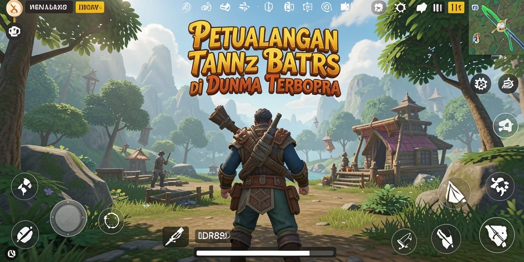 Tampilan gameplay IDR89 yang menakjubkan dalam dunia terbuka.