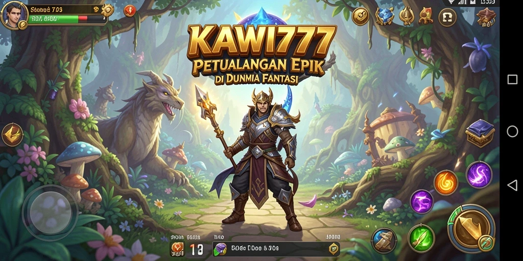 Screenshot gameplay KAWI777 yang menunjukkan aksi mendebarkan dalam petualangan.