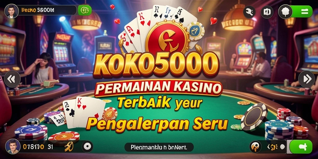 Tampilan gameplay KOKO5000 yang mendebarkan dan penuh aksi.