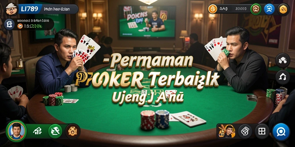 Screenshot LI789 menampilkan gameplay Poker yang menarik dan seru.