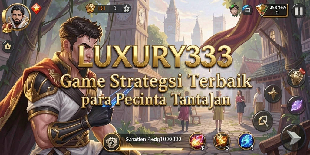 Tampilan utama gameplay <strong>LUXURY333</strong> yang penuh strategi.