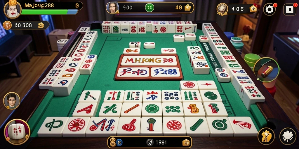 Screenshot gameplay MAHJONG288 menampilkan level penuh tantangan dan keseruan.
