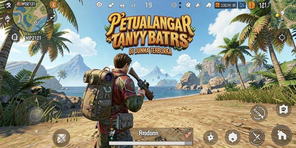 Screenshot MPO2121 menampilkan gameplay Open World yang menakjubkan.