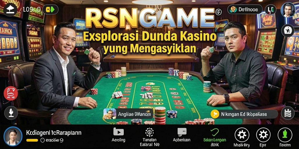 Screenshot RSNGAME menampilkan gameplay kasino yang seru dan interaktif.