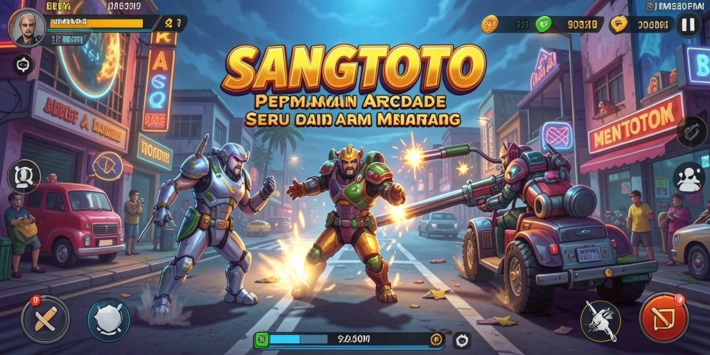 Tampilan gameplay SANGTOTO yang seru dan penuh aksi.