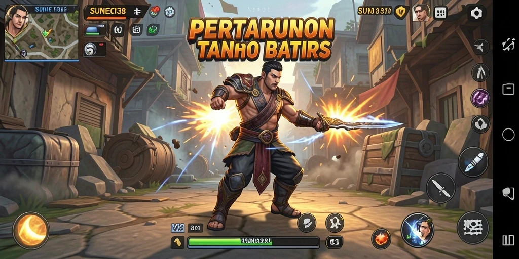 Gameplay mendebarkan dalam SUNEO138 dengan pertarungan intens.