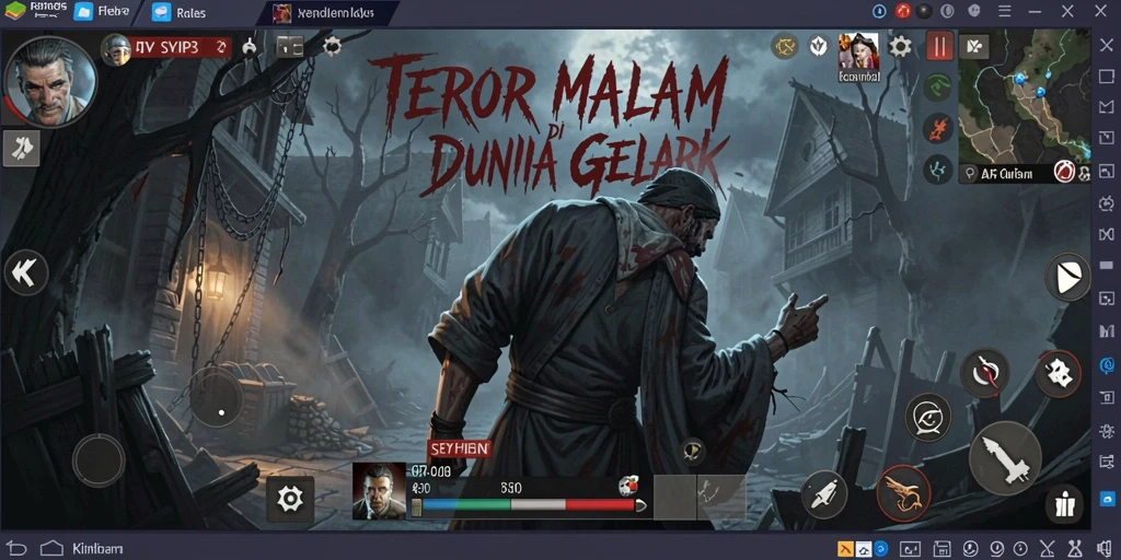 Tampilan gameplay SVIP3 yang mencekam dan menegangkan.