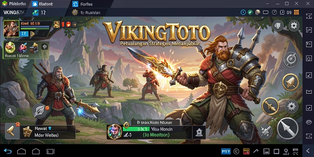 Tampilan menarik dari gameplay SLG yang mendebarkan.