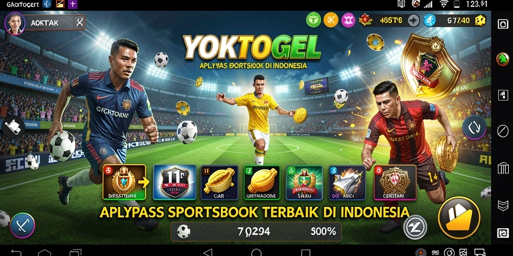 Screenshot gameplay YOKTOGEL menunjukkan taruhan langsung yang seru.