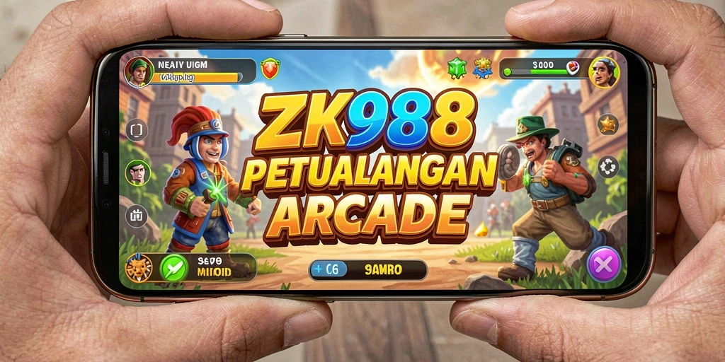 Tampilan gameplay ZK988 yang mendebarkan dan penuh warna.